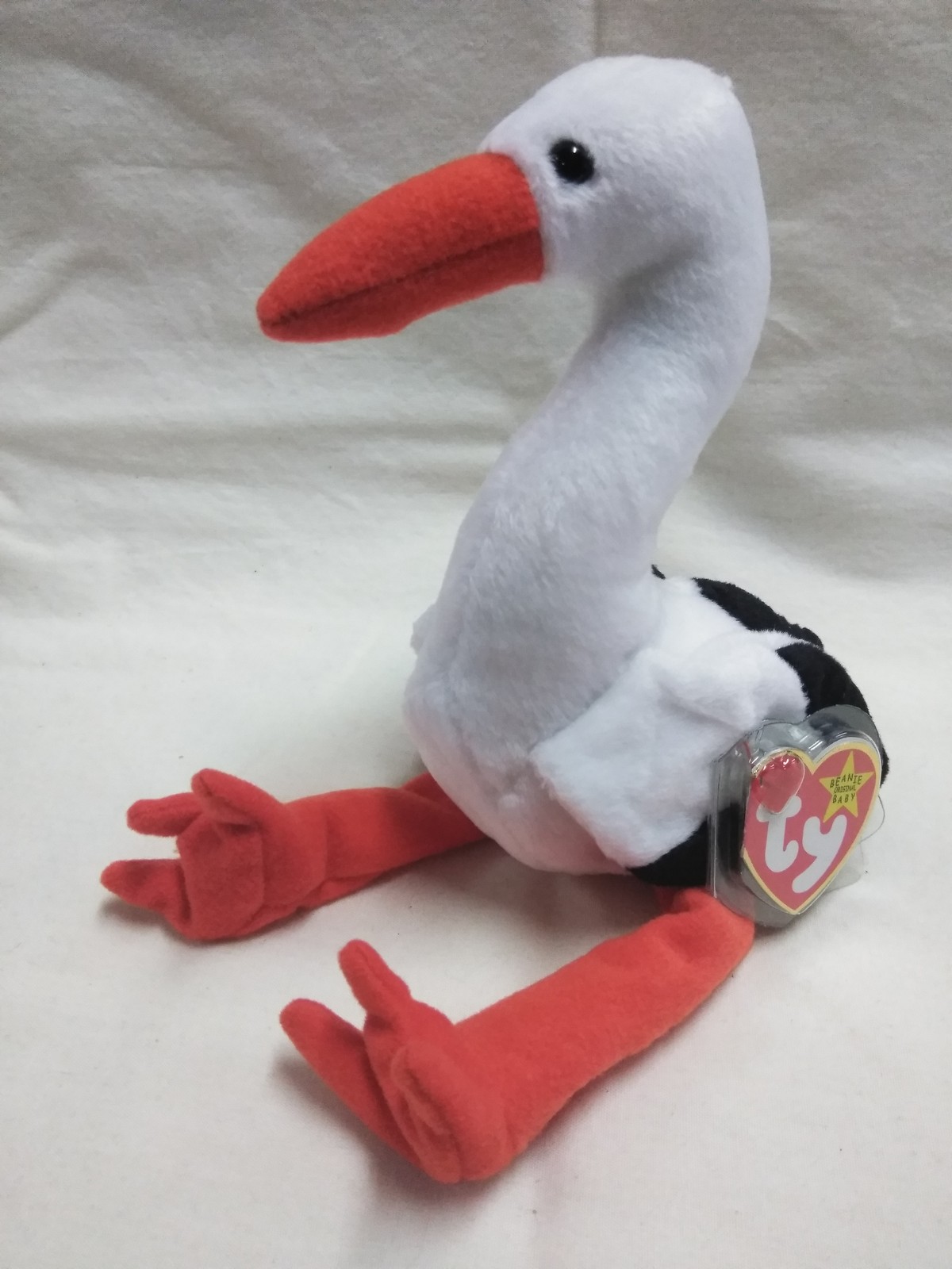 Primary image for Ty Beanie Baby "STILTS the Stork - NEW w/tag - Retired