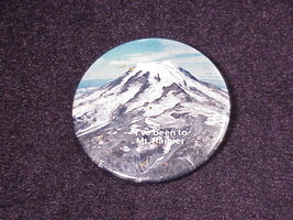 Vintage I&#39;ve Been To Mt Rainier Promotional Pinback Button, Pin, Washing... - £5.49 GBP