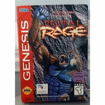Primal Rage Sega Genesis, Video Game 1995 - $15.00