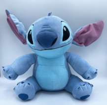 Disney Stitch 11&quot; Plush Toy Lilo &amp; Stitch Blue Doll Alien Hawaii READ - £7.02 GBP