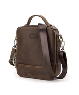 Brand Men&#39;s Crossbody Shoulder Bags High quality Retro Business Man Mini... - £60.23 GBP