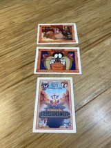 Vintage An American Tail Fievel Goes West Trading Cards Lot of 3 KG JD - $9.89