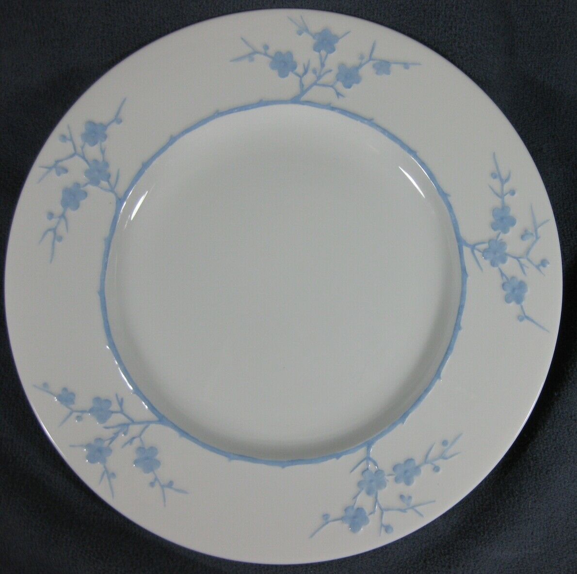 Spode Geisha Light Blue Dinner Plate Y3456 Blanche de Chine Copeland England M4 - $24.00