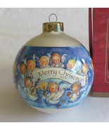 2001 Hallmark Christmas Tree Ornament Mary Hamilton Angel Chorus USA Bal... - $12.34
