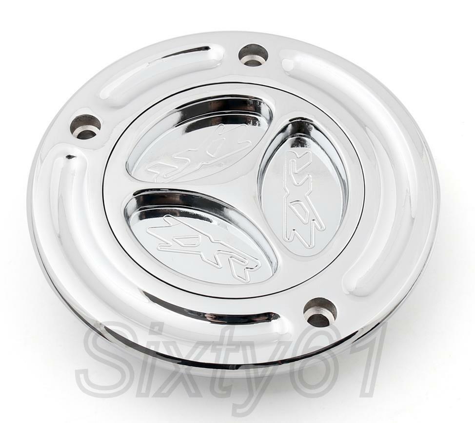 Chrome Gas Cap Kawasaki ZX10R 2006-2016 2017 2018 2019 2020 Fuel Tank ZX... - $40.03