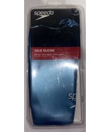 New Speedo Silicone Swimming Cap --color Ultra Marine  One Size Fits All - $10.40