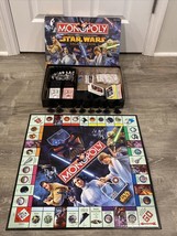 Star Wars Monopoly  Saga Edition Hasbro 100% Complete, All 8 Characters - £15.85 GBP