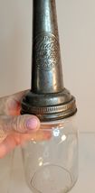 The Master MFG Co. Glass Oil Bottle and Metal Spout image 2