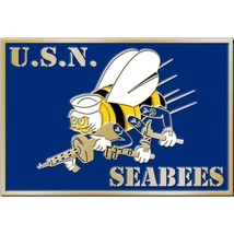 U.S. Navy SEABEES American Heroes Belt Buckle Enamel - £32.88 GBP