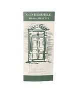 Vintage Old Deerfield Massachusetts Visitor Guide Travel Brochure Pamphl... - £7.63 GBP