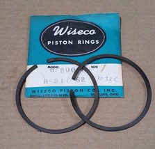 Vintage WISECO Piston Ring Set, 3032C, 2042RS, H-300-8R, H-317-SR SnowmobileF... - £11.00 GBP