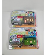 2 Johnny Lightning 1996 Dodge RAM 1500 Pickup Truck Tiny House 1:64 TINY... - $49.49