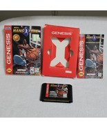 NBA HangTime Sega Genesis Complete CIB Box Manual Tested Authentic - $990.61 MXN