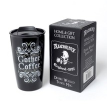 Alchemy Gothic MRDWM2 Gothee Coffee Double Walled Insulated Travel Mug B... - £19.58 GBP