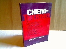 Chemthermo: A Statistical Approach to Classical Chemical Thermodynamics ... - $22.13