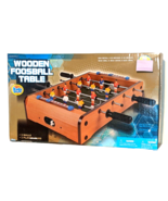 Table Foosball Game Soccer Football Family Kids Fun Mini Tabletop Toy Ea... - $36.60 CAD