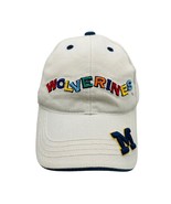 Michigan Wolverines Hat Children’s Hat Beige Strapback Adjustable Cap - $269.80 MXN