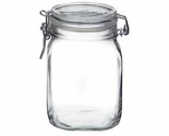 Bormioli Rocco Fido Clear Jar, 33-3/4-Ounce - £22.18 GBP
