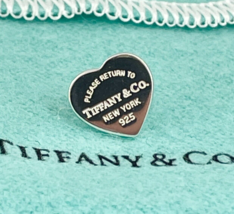 1 SINGLE Return to Tiffany &amp; Co Mini Heart Stud Earring Replacement Lost - $169.00