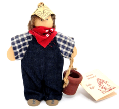 Lizzie High Little Ones 1989 Boy with Pail &amp; Newspaper Hat 2nd Edition - £7.49 GBP