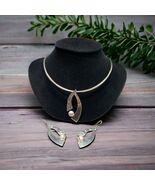 Sterling Silver 925 Necklace 18”  And Earrings - €97,78 EUR