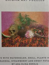 Enigma Art Puzzle By Ana Egreja 550 Pieces in sealed bag Skull on Watermelon - £11.62 GBP