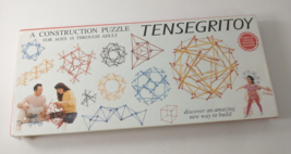 Vintage TENSEGRITOY Geodesic Construction Building Puzzle STEM Learning ... - $75.00