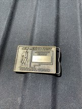 New Mexico Army National Guard Meritorious Service Brass Belt Buckle - $7.70