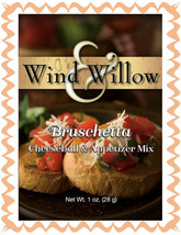 WIND AND WILLOW 1 Package Bruschetta Cheeseball &amp; Appetizer Mix 10 servings - £7.63 GBP