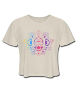 Colorful Lotus Crop Tee - £29.34 GBP