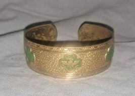 Vintage Original Girl Scout Bracelet ?brass? - £29.33 GBP