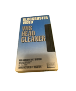 VTG Blockbuster Video VHS Head Cleaner VHS non abrasive Wet System - $109.85 MXN