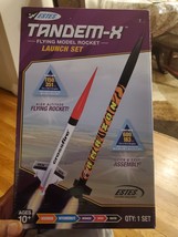 Estes TANDEM-X Flying Model Rocket Kit #1469 Brand New In The Box - £32.32 GBP