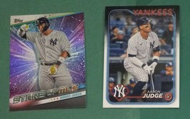 2024 Topps Aaron Judge 2 Card Lot New York Yankees Fresno State Bulldogs - $4.00