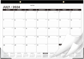 Desk Calendar 2024-2025 - Large Desk Calendar 2024-2025, Jul 2024 - DEC 2025, 17 - £11.81 GBP