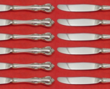 Debussy by Towle Sterling Silver Butter Spreaders HH modern Set 12pcs 6 ... - $355.41