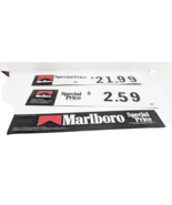 Marlboro Special Price 2003-2004 Cigarette Pack Rack Cardboard Insert Sign - $12.86