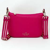  Kate Spade Rosie Small Crossbody Purse Festive Pink Leather wkr00630 New - $345.51