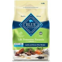 Dry Dog Food, Supports High Energy Needs, Lamb &amp; Brown Rice , 5-lb. Bag ... - $35.97
