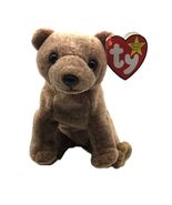 TY Beanie Baby Pecan The Bear 7 inches DOB 4/15/1999 - $11.95
