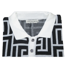 Men's Sports Shirt LCR MIZUMI Soft Cotton Blend Fashion Polo Style 11170-A Black image 9