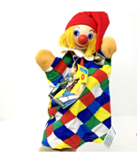 Vintage Kersa German Hand Puppet Kasper Clown Handcrafted Wood Yarn Fabr... - £23.97 GBP