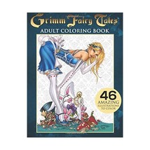 Grimm Fairy Tales Adult Coloring Book Tyndall, Jamie (Contributor)/ Krome, Mike  - £11.08 GBP