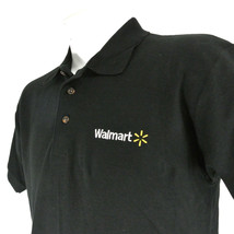 WALMART Associate Employee Uniform Polo Shirt Black Size XL NEW - $477.86 MXN