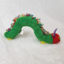 Very Hungry Caterpillar Plush Green 7&quot; Eric Carle 1998 Vtg Insect Stuffed Animal - £8.01 GBP