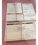 Tanning Form Bundle Gift Certificate And Fill Out Sheets - $531.68 MXN