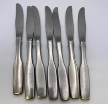 Oneida Stainless Steel PAUL REVERE Dinner Knives x7 - £31.96 GBP