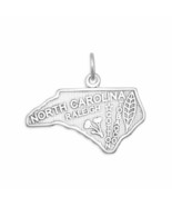North Carolina State Flower Leaf Design Charm Men/ Women Neck Piece 14K ... - £22.45 GBP