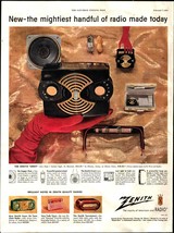 Magazine Ad - 1950 - Zenith Radio mightiest handful vintage d9 - $24.11