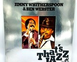 JIMMY WHITHERSPOON &amp; BEN WEBSTER - Thats Jazz ~ GATEFOLD VINYL LP - $10.84